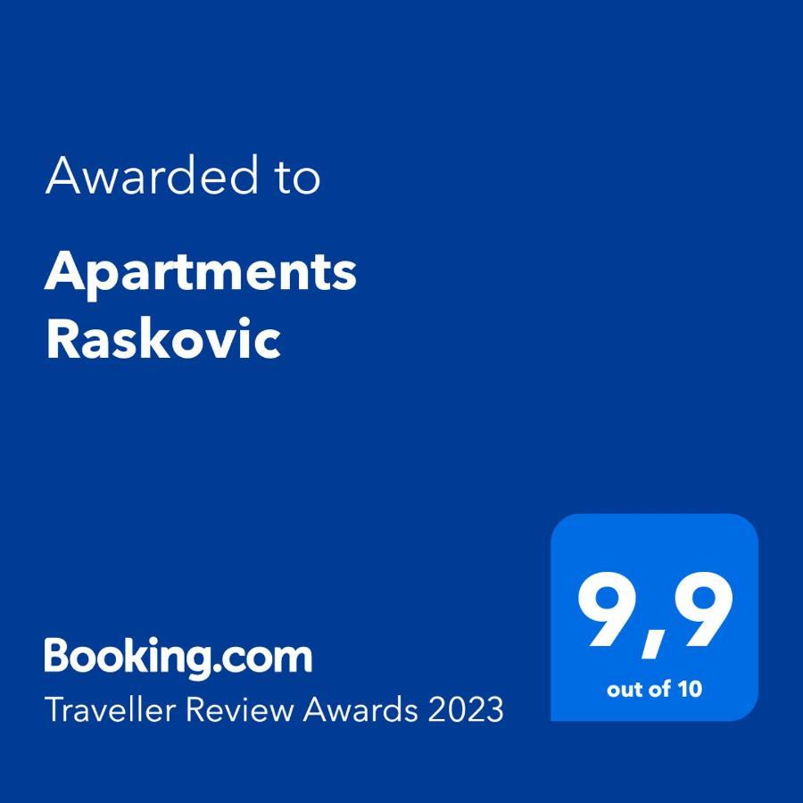 Apartments Raskovic Radanovići Exterior foto